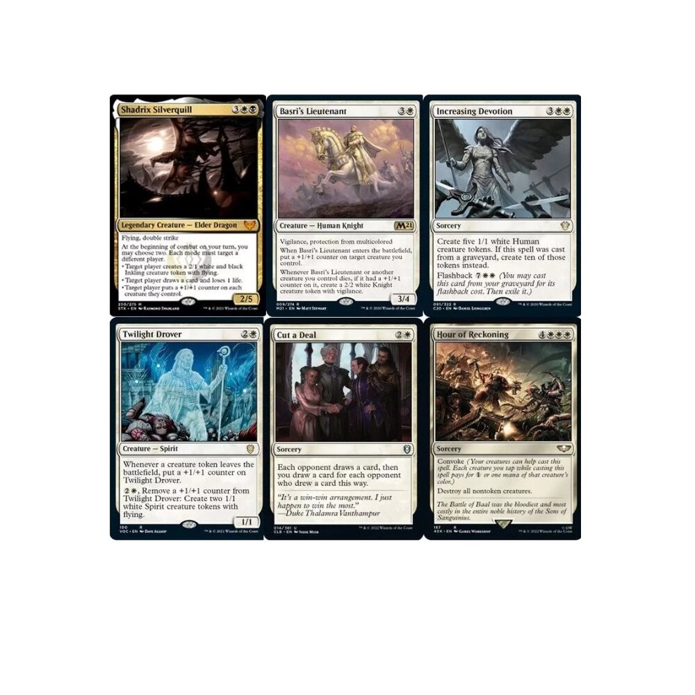 Shadrix Silverquill Commander Deck EDH 100 Magic Cards Custom Deck MTG Tokens NM